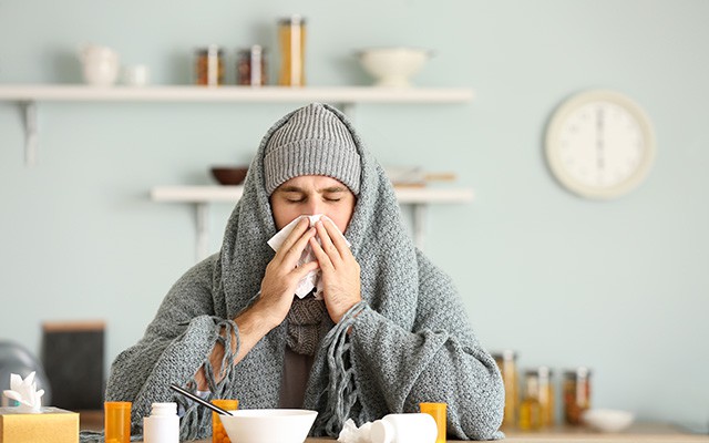 Erkältung – ganz typisch für den Winter